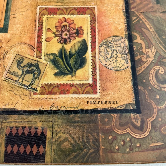 Pimpernel Lunch Placemats African Theme Cork Backed Set of Four Animal Safari - Picture 3 of 9